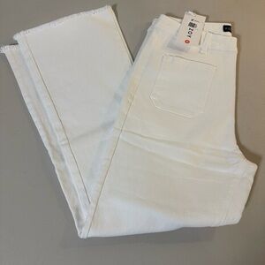 Kiczoy Women's White Jeans
